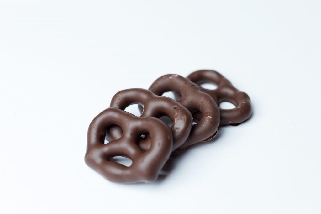 Unique Snacks Chocolate Covered Pretzels from Reading PA