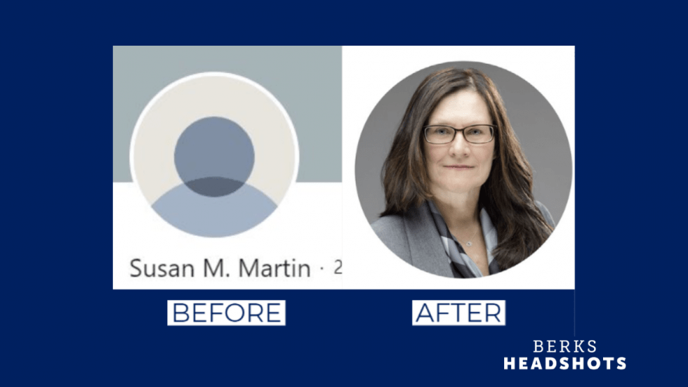 Before & After LinkedIn Profile Photo