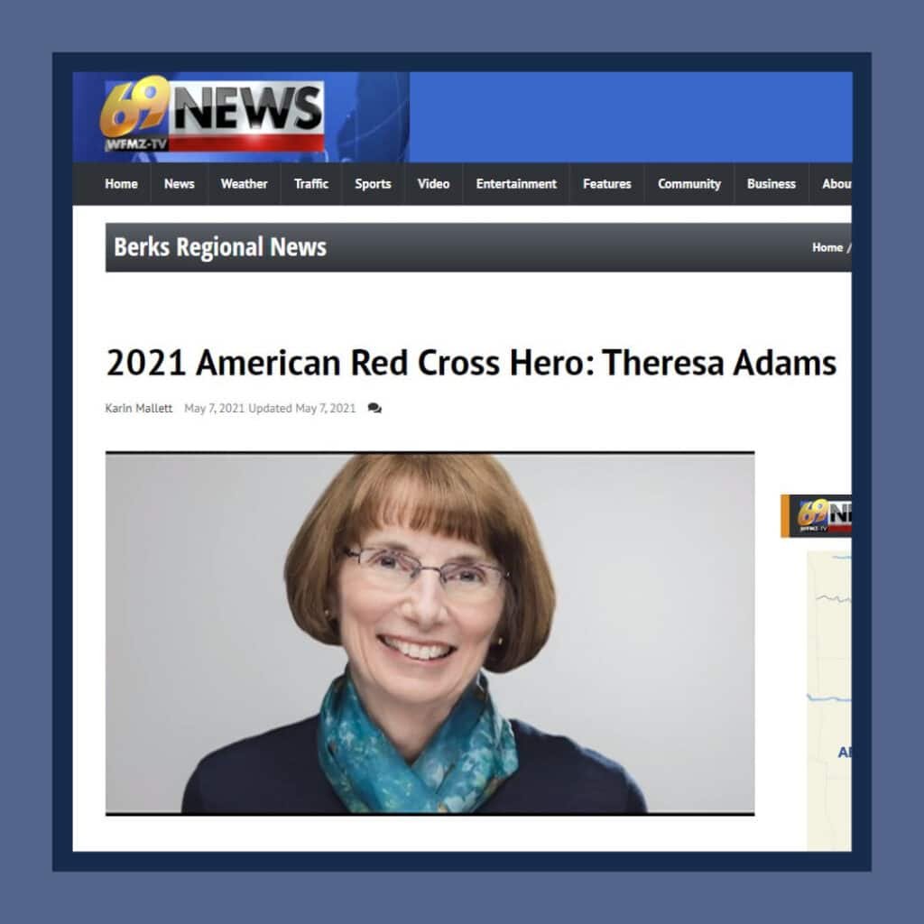 Theresa Adams Red Cross Hero Headshot