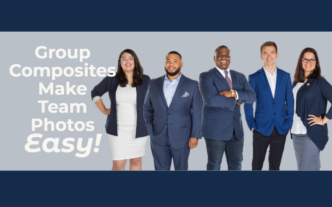 Berks County Headshot Photographer's Group Composite Makes Team Photos Easier and Better than Ever