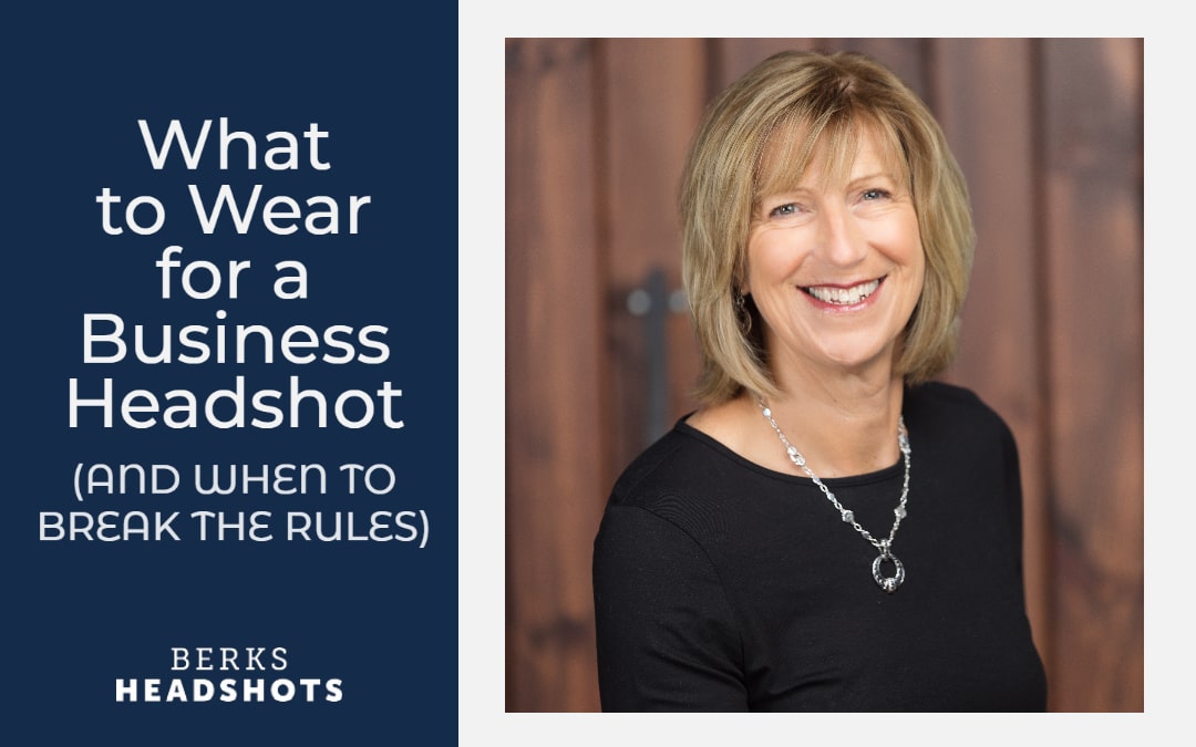 What to Wear for a Business Headshot (and when to break the rules)