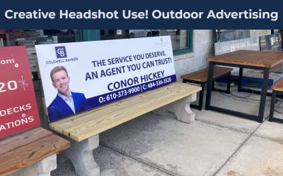 Creative Headshot Use! Outdoor Advertising