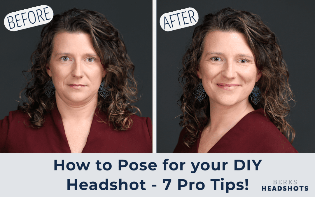 Professional Headshot Posing Tips from a pro