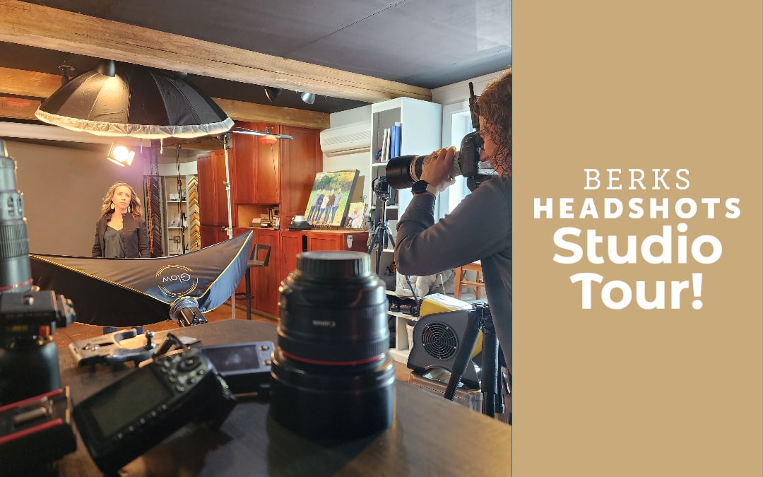 Take a tour of Berks Headshots studio space!