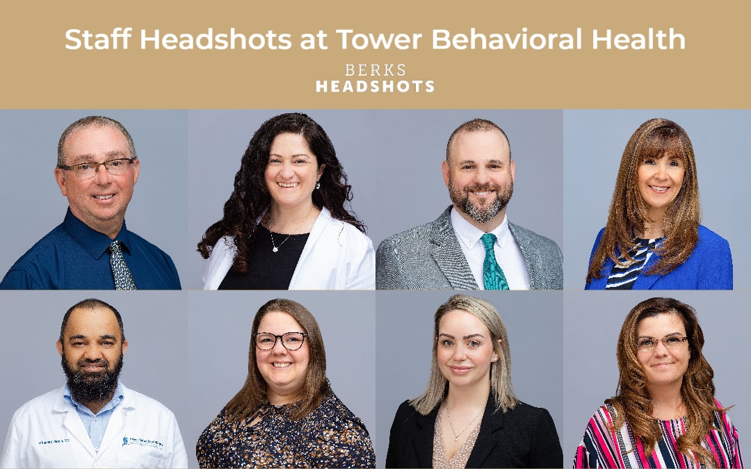 Staff Headshots for Tower Behavioral Health