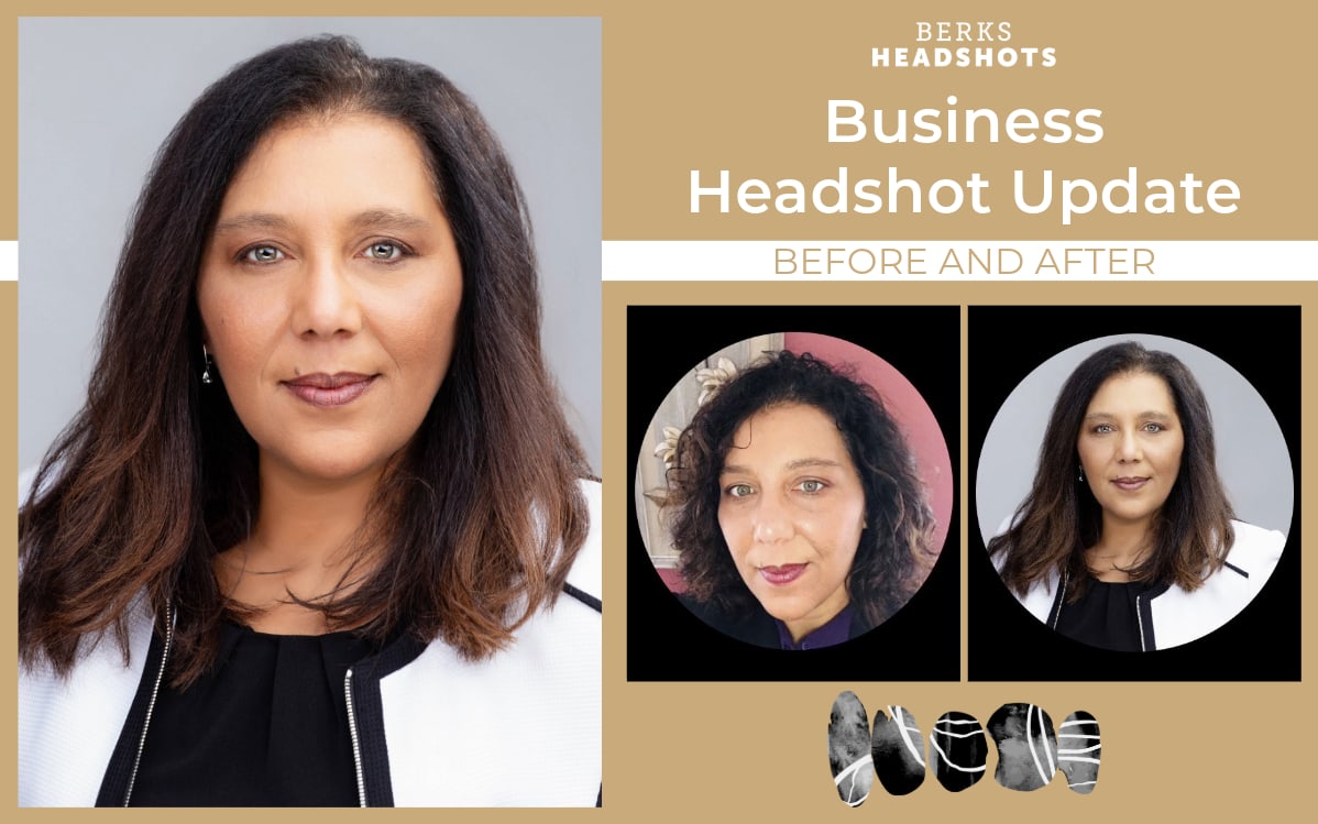 Business Headshot Update Before & After