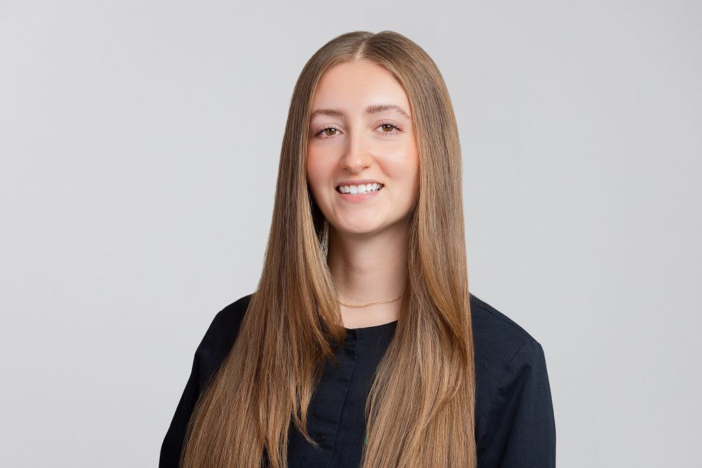 Dental office staff headshots