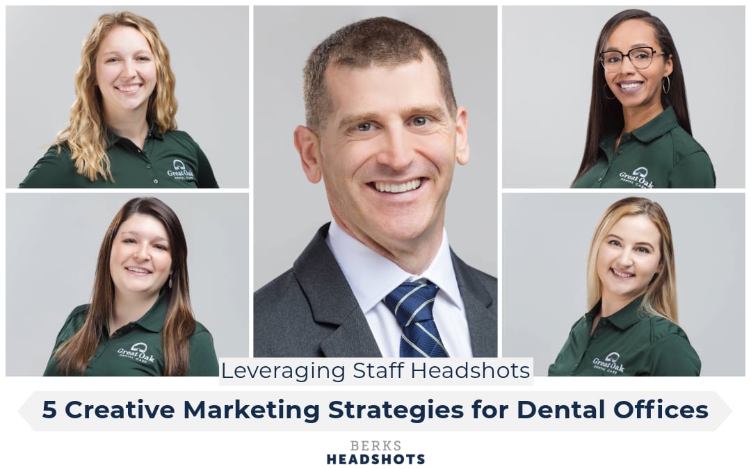 Grid of professional headshots of dental staff