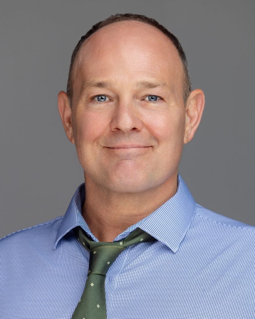 Professional studio headshots for actors: actor Phil Campbell