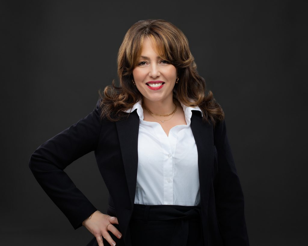 Confident headshot for financial services advisor. 